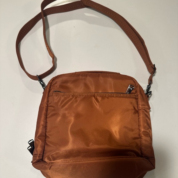 Lug Ranger Cognac Brown Quilted Crossbody Bag - Picture 4 of 10